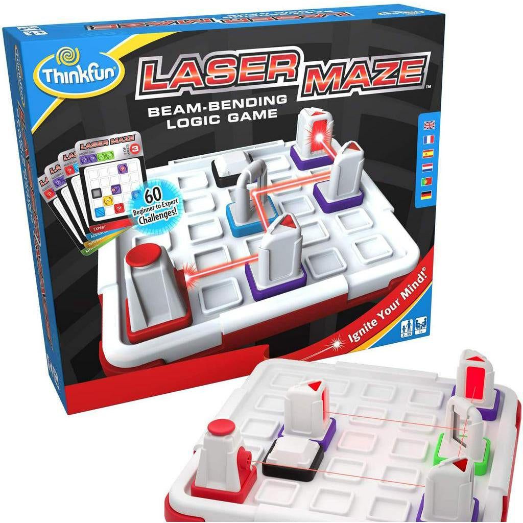 ThinkFun Laser Maze (Class 1) Brain Game and STEM Toy for Boys and Girls Age 8 and Up