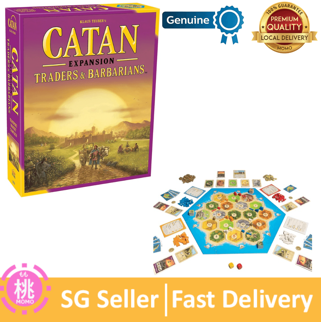 CATAN Traders & Barbarians Board Game EXPANSION/EXTENSION - Customize Your CATAN Experience!