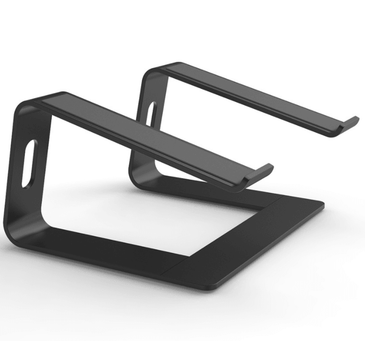 Ergonomic Laptop Stand, Aluminum Computer Riser, Metal Holder Compatible with 10 to 15.6 Inches Notebook Computer