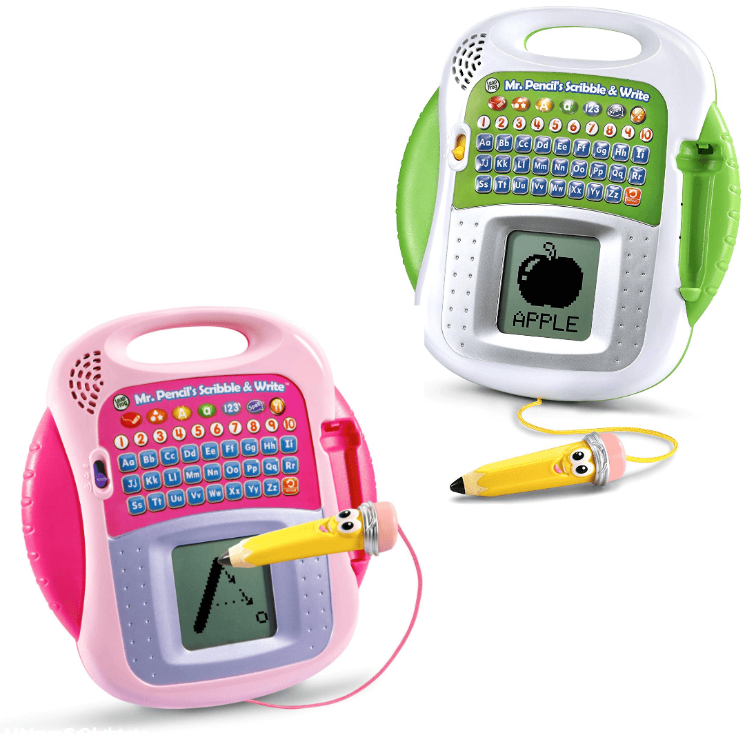 Vtech Leapfrog Mr Pencils Scribble and Write Learning Toy Pink or Green