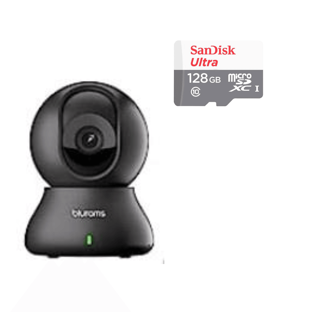 Security Camera 2K, blurams Baby Monitor Dog Camera 360-degree for Home Security w/ Smart Motion Tracking, Phone App