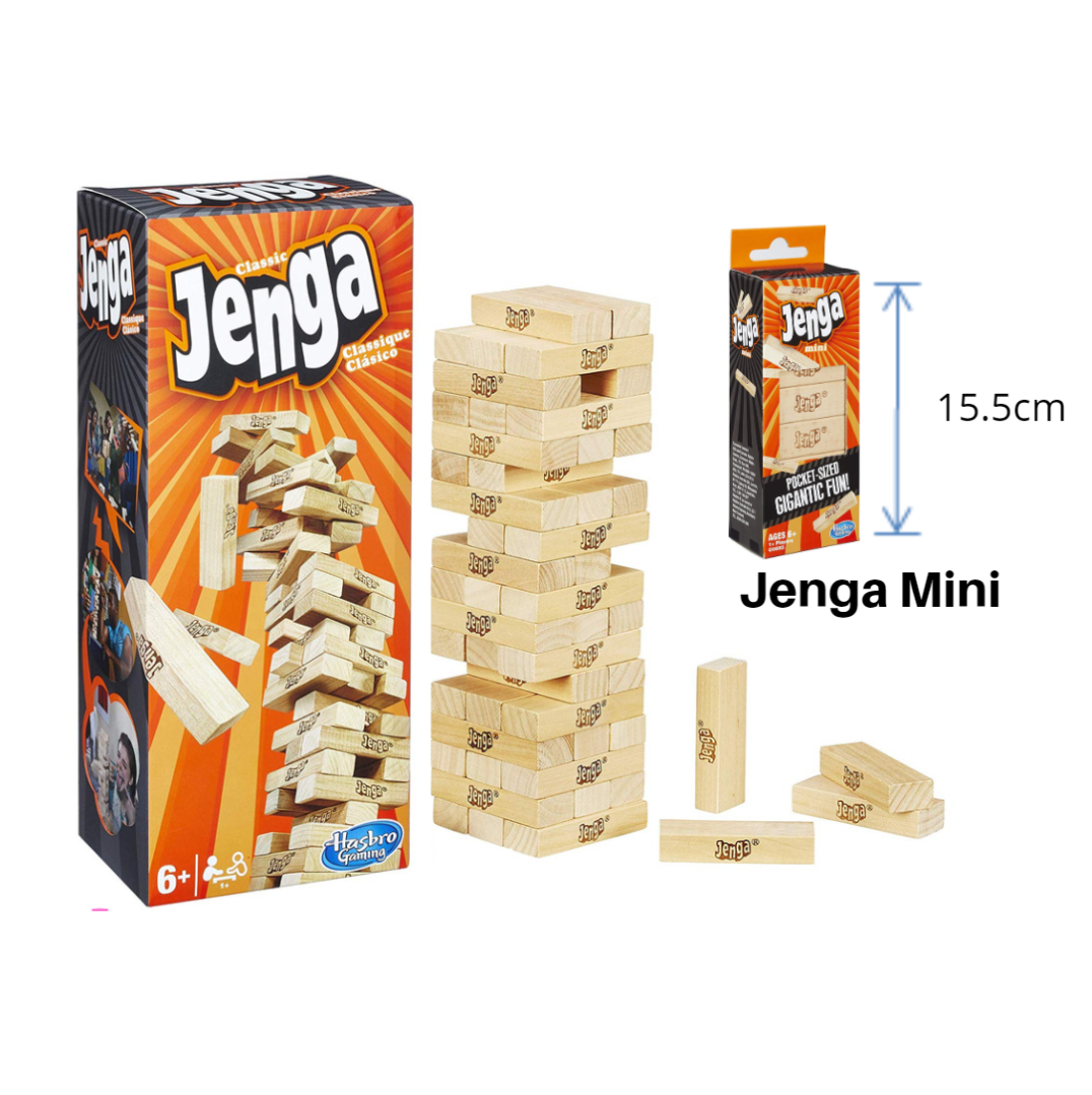 Jenga Classic Game children's game that promotes the speed of reaction