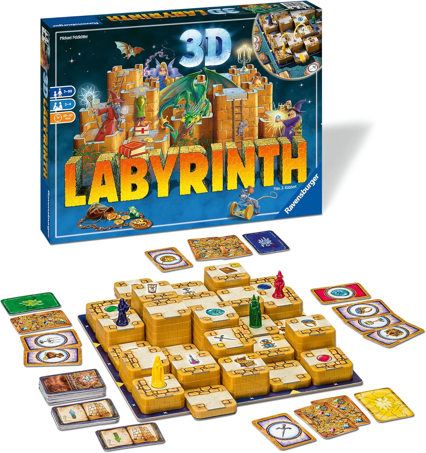 Ravensburger Disney Frozen 2 Junior Labyrinth / Harry Potter / Mario Family Game for Boy & Girls Age 4 & Up!