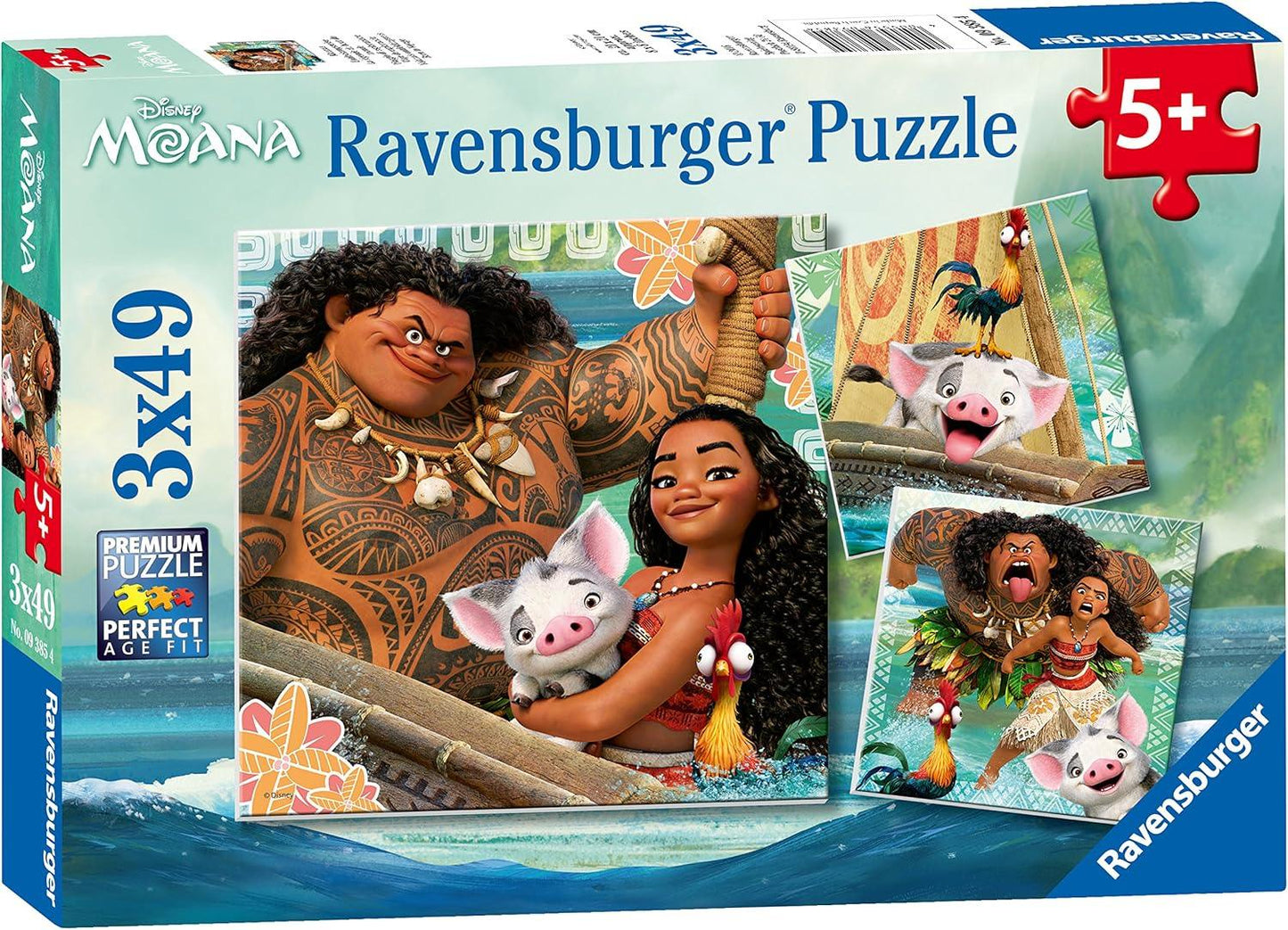 Ravensburger Disney Moana One Ocean One Heart - 100 Piece Jigsaw Puzzle for Kids