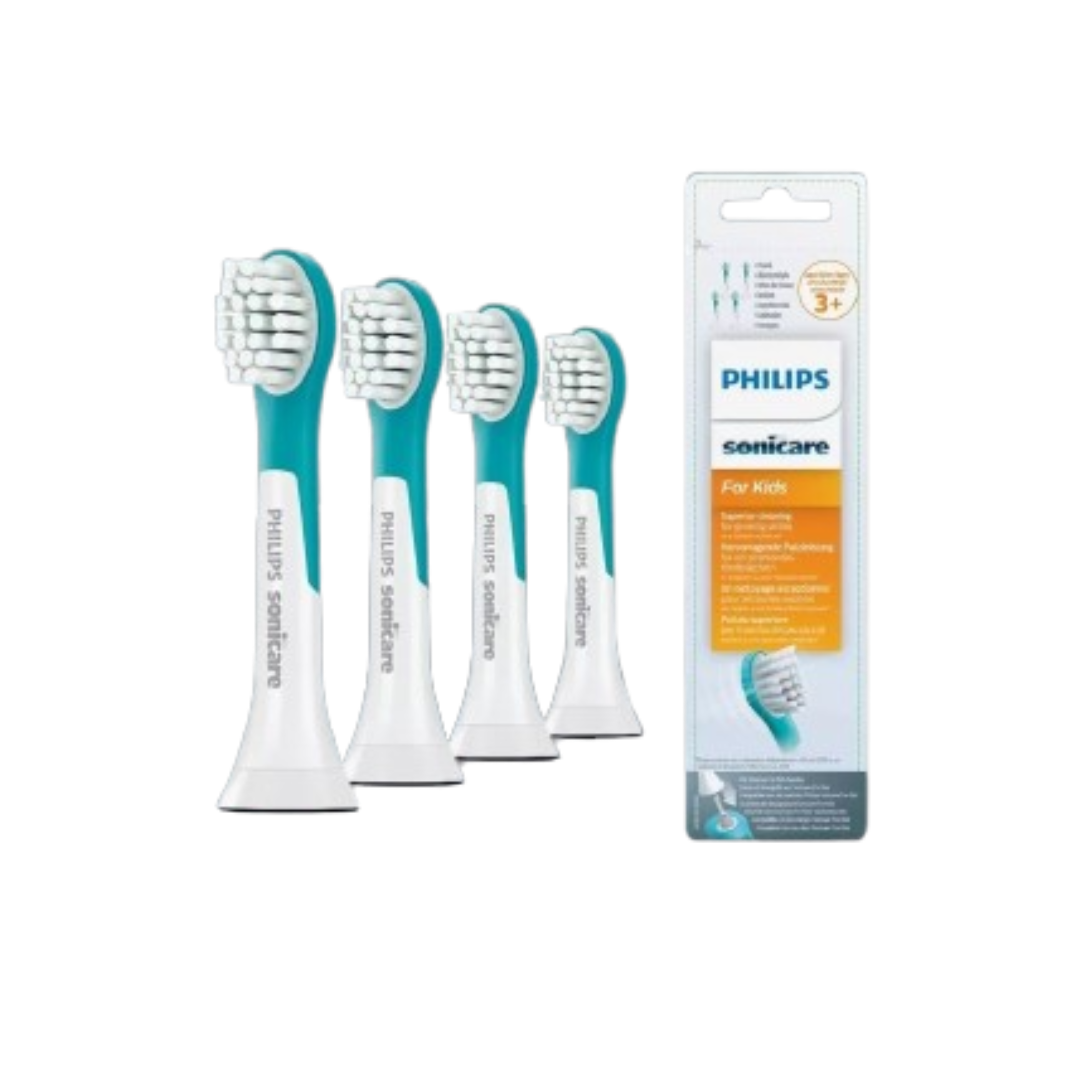 Philips Sonicare for Kids replacement toothbrush heads, 2-pk / 4-pk , HX6042 , HX6034 or HX6032