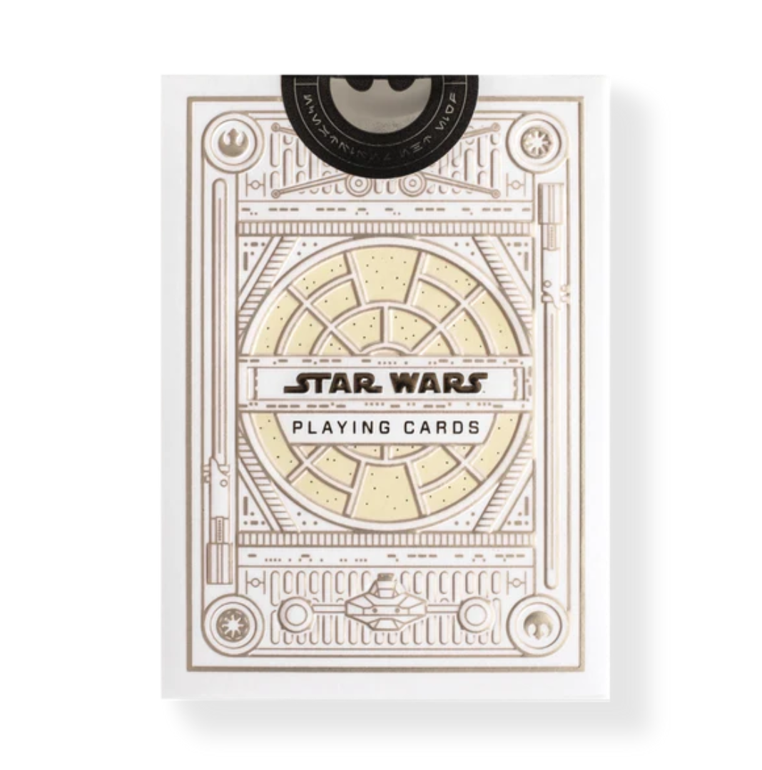 theory11 Star Wars Playing Cards White Silver/ White Gold Edition - Light Side (White)
