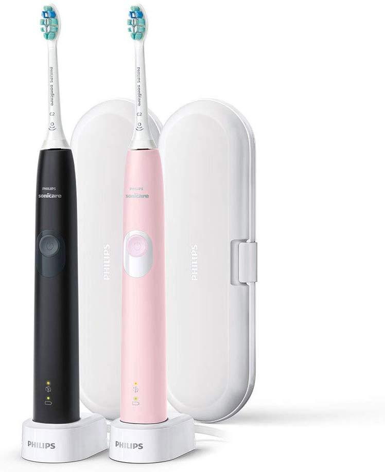 Philips Sonicare ProtectiveClean 4300 Electric Toothbrush with Travel Case