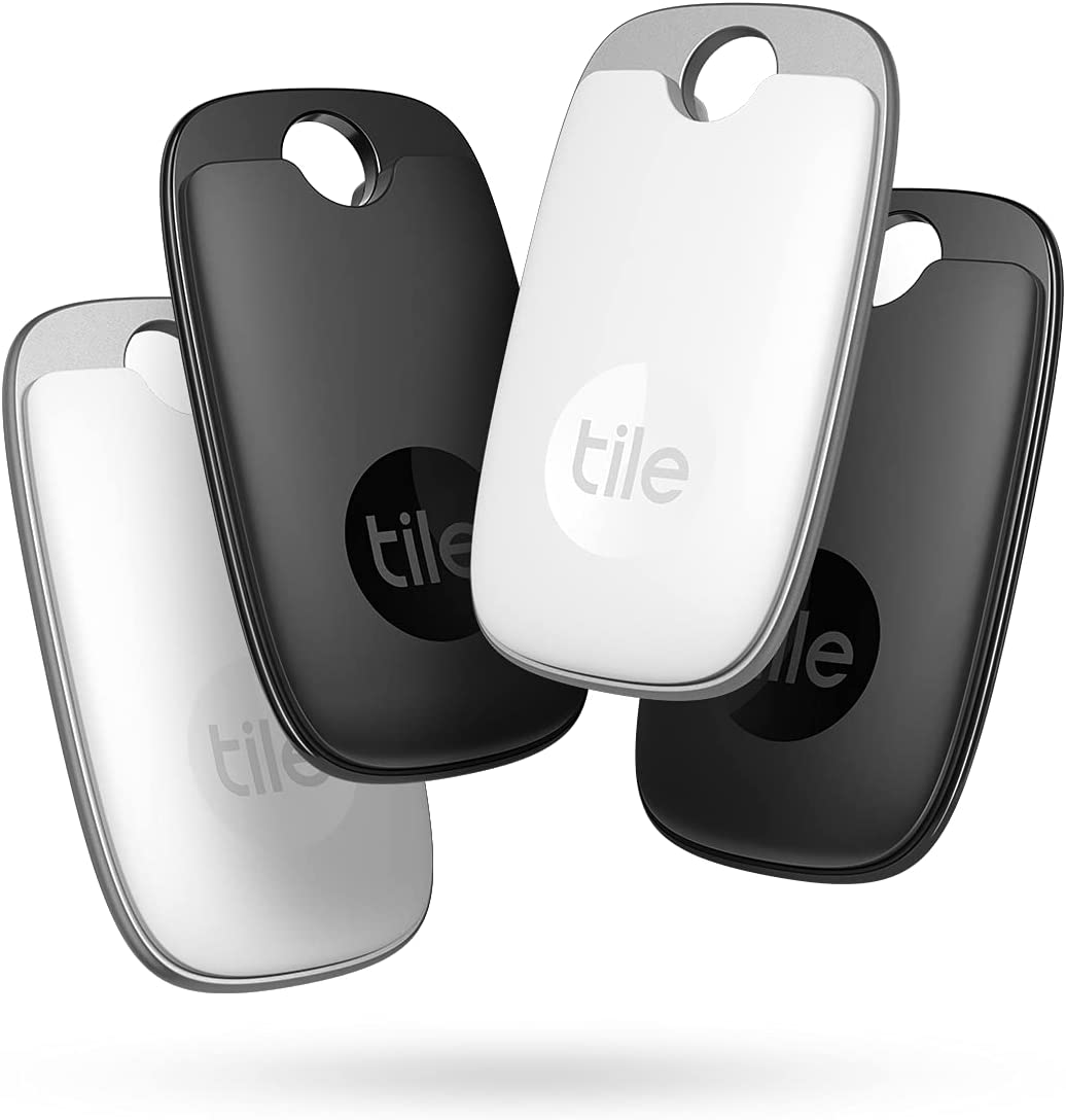 Tile Pro (2022) Powerful Bluetooth Tracker, Up to 400 ft Range. WaterResistant. Phone Finder. iOS and Android Compatible