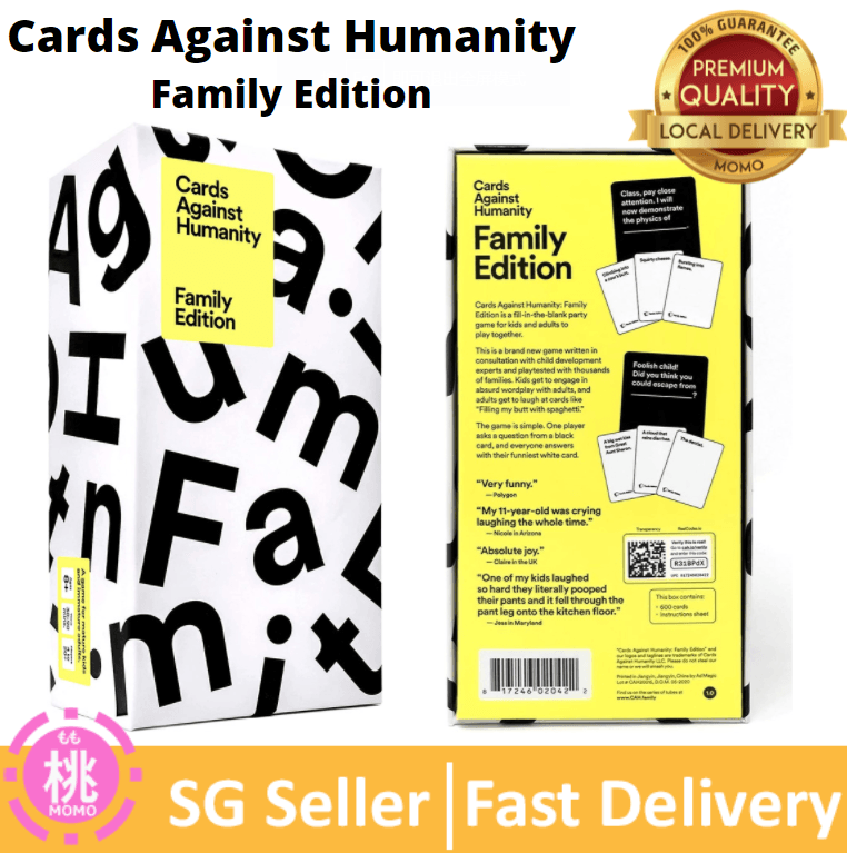 Cards Against Humanity New edition 2.0 Card Games / Family Edition / Her Edition - Momo Gadgets