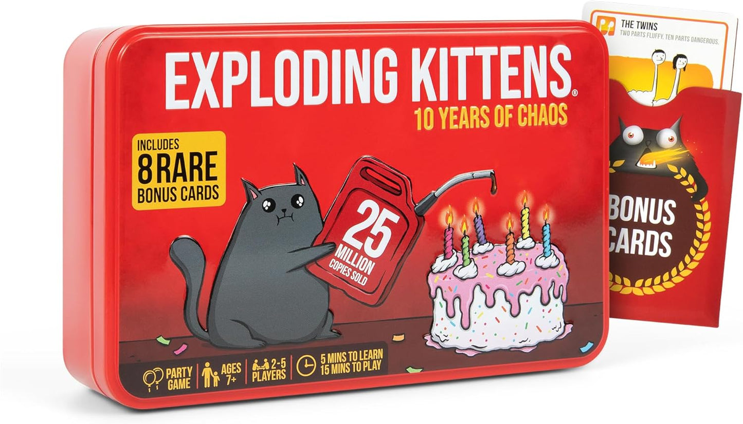 Exploding Kittens ( Classic, NSFW, Zombie or Party Pack Options ) Authentic