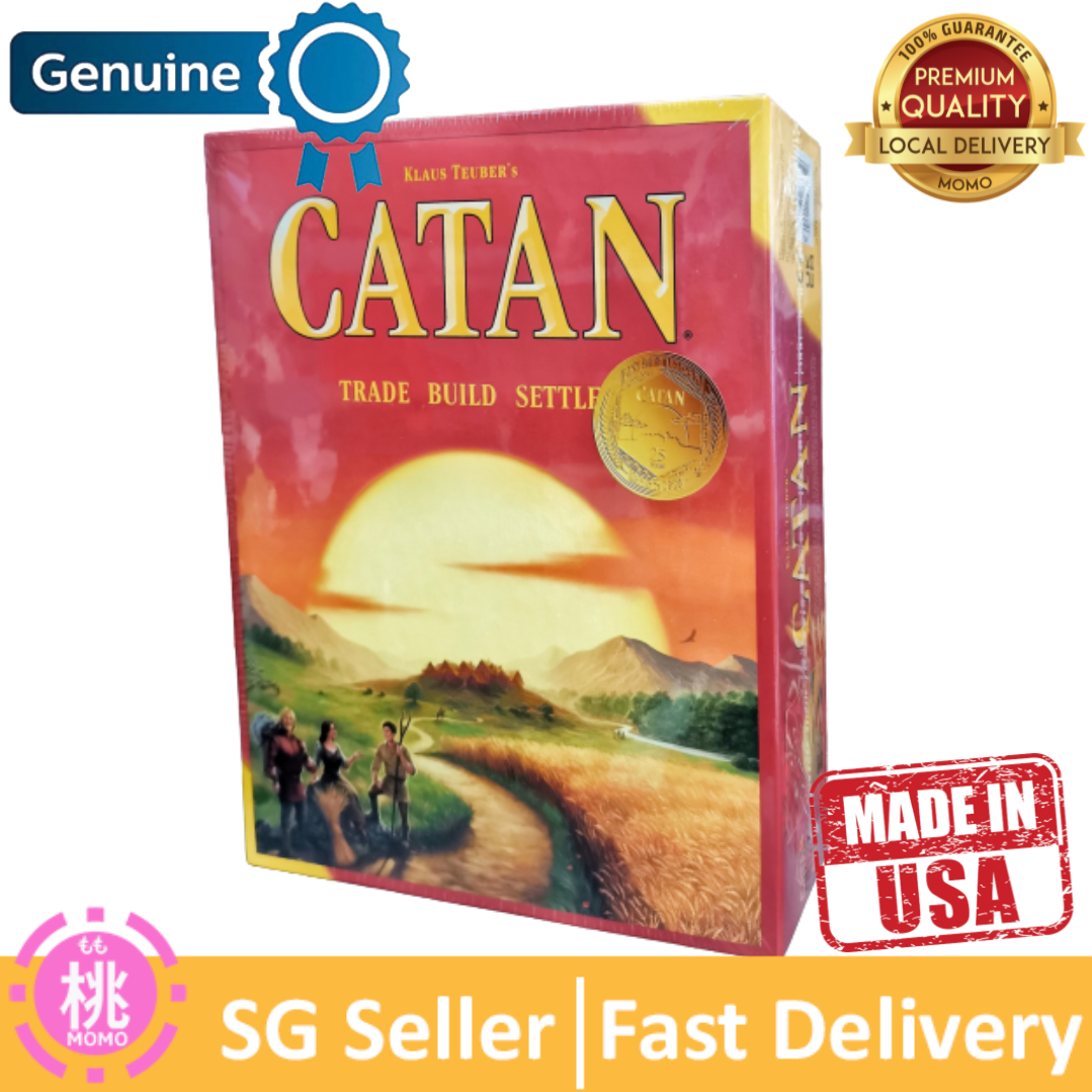 Catan Board Game (Base Game) 5th / 6th Edition | Family Board Game | Board Game for Adults and Family