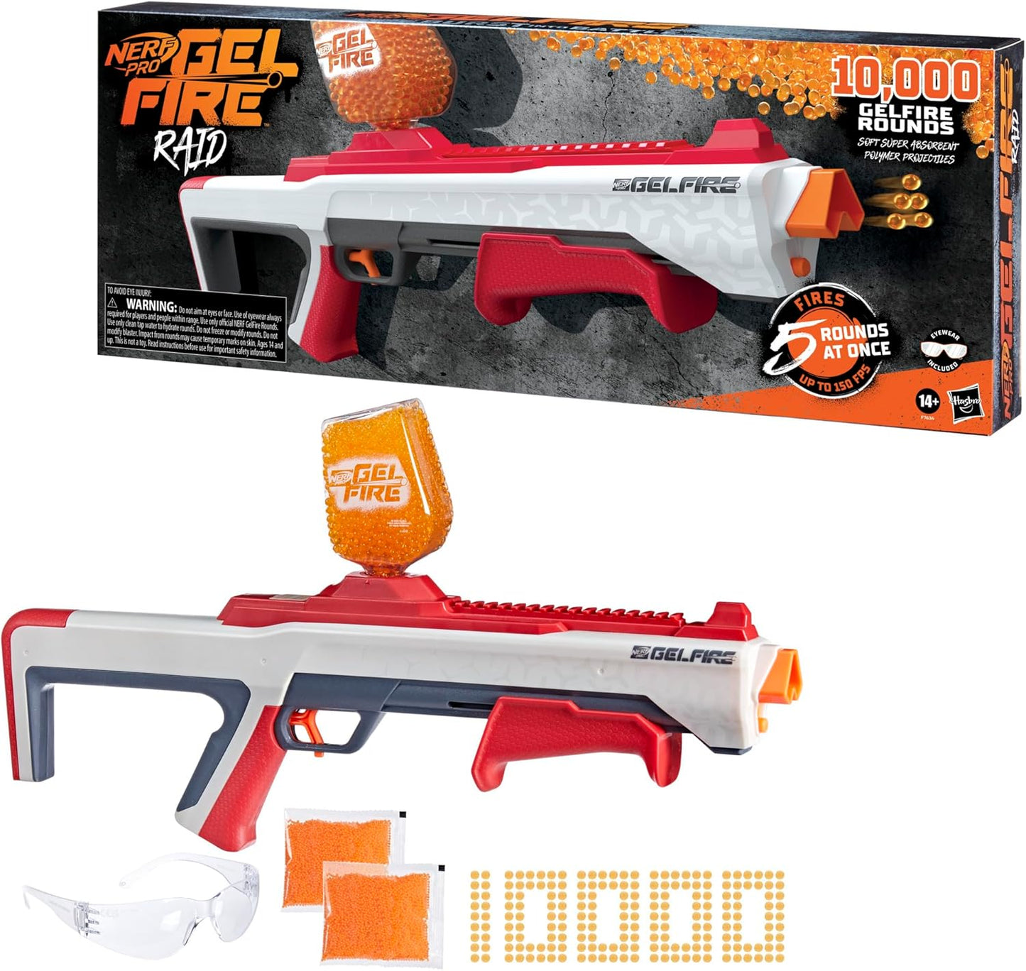Nerf Pro Gelfire Mythic Blaster / Versus Pack OR Legion Spring Action Blaster