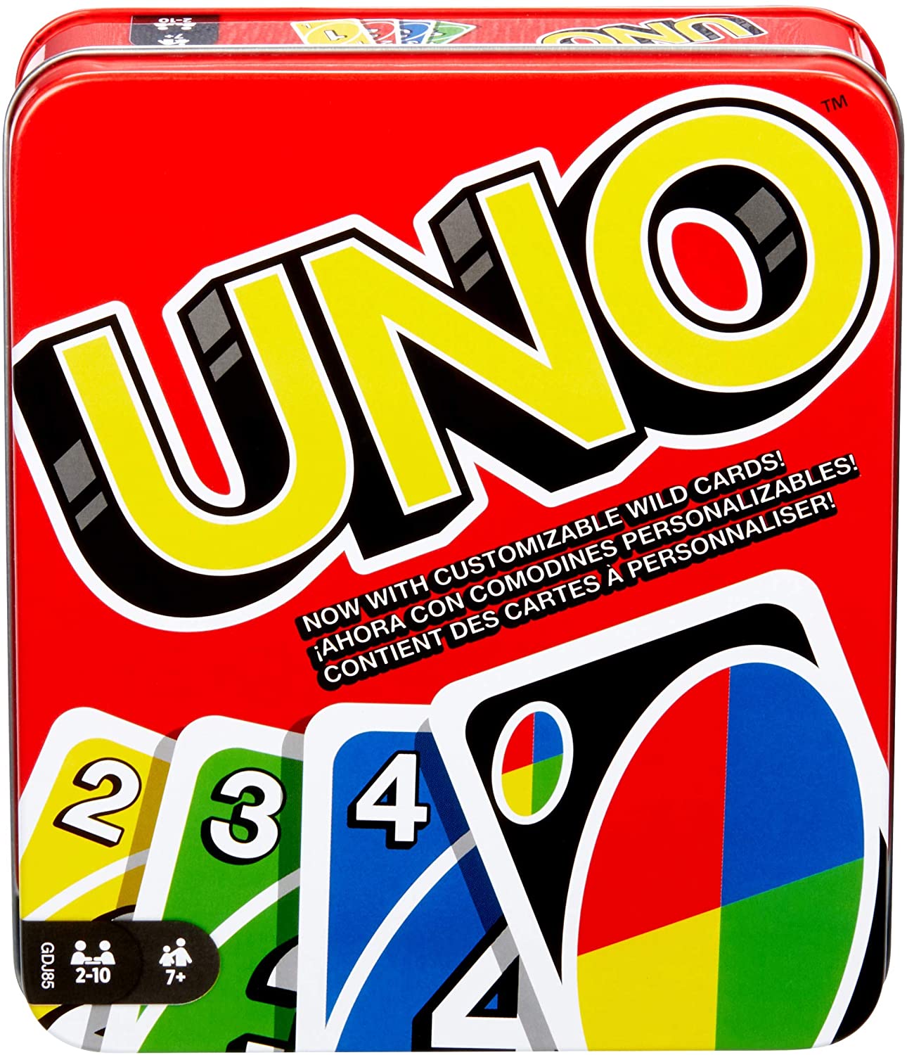 UNO Deluxe Tin / Classic Tin Options - Fast Fun for Everyone !