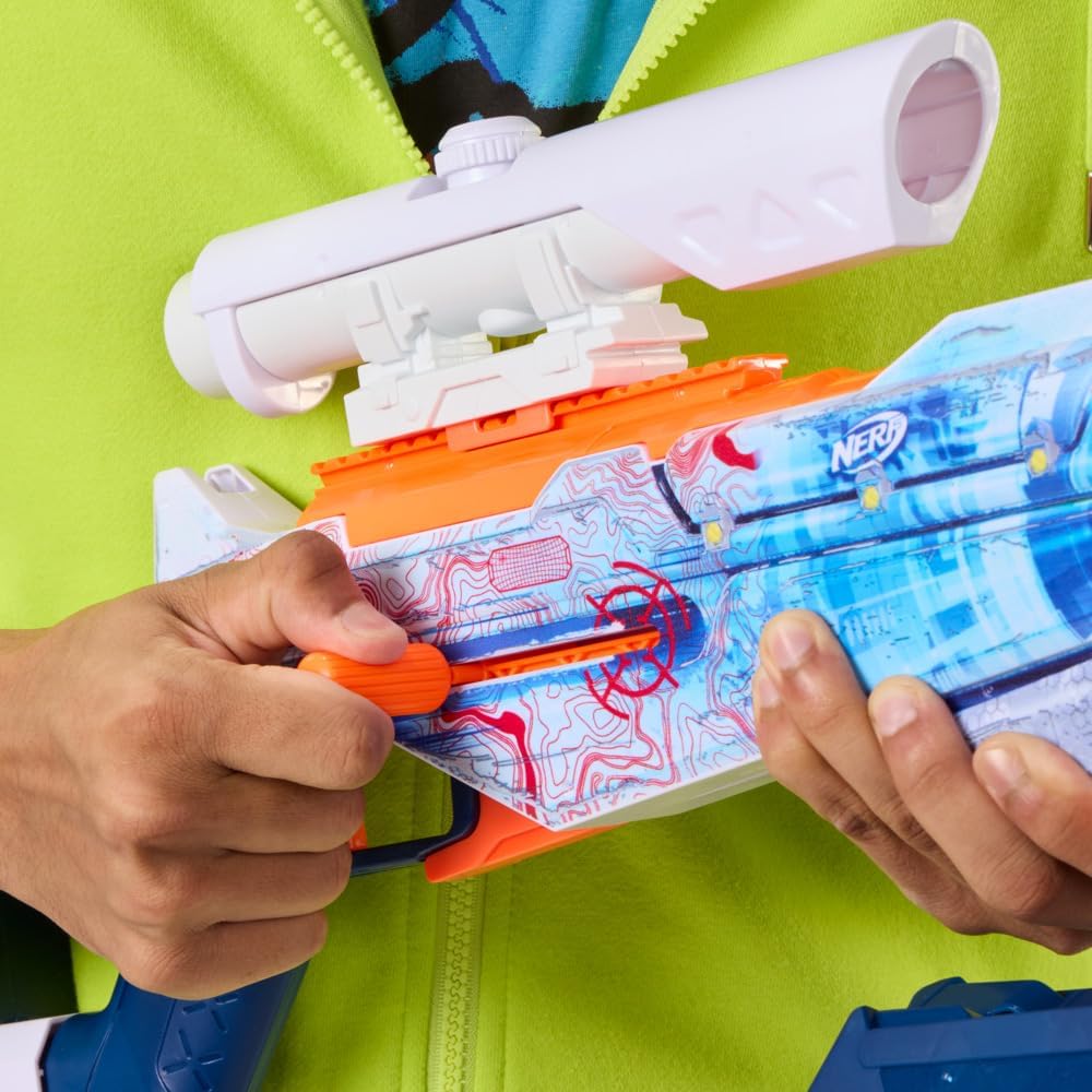 Nerf Loadout Arctic Zerostriker Blaster and N1 Darts