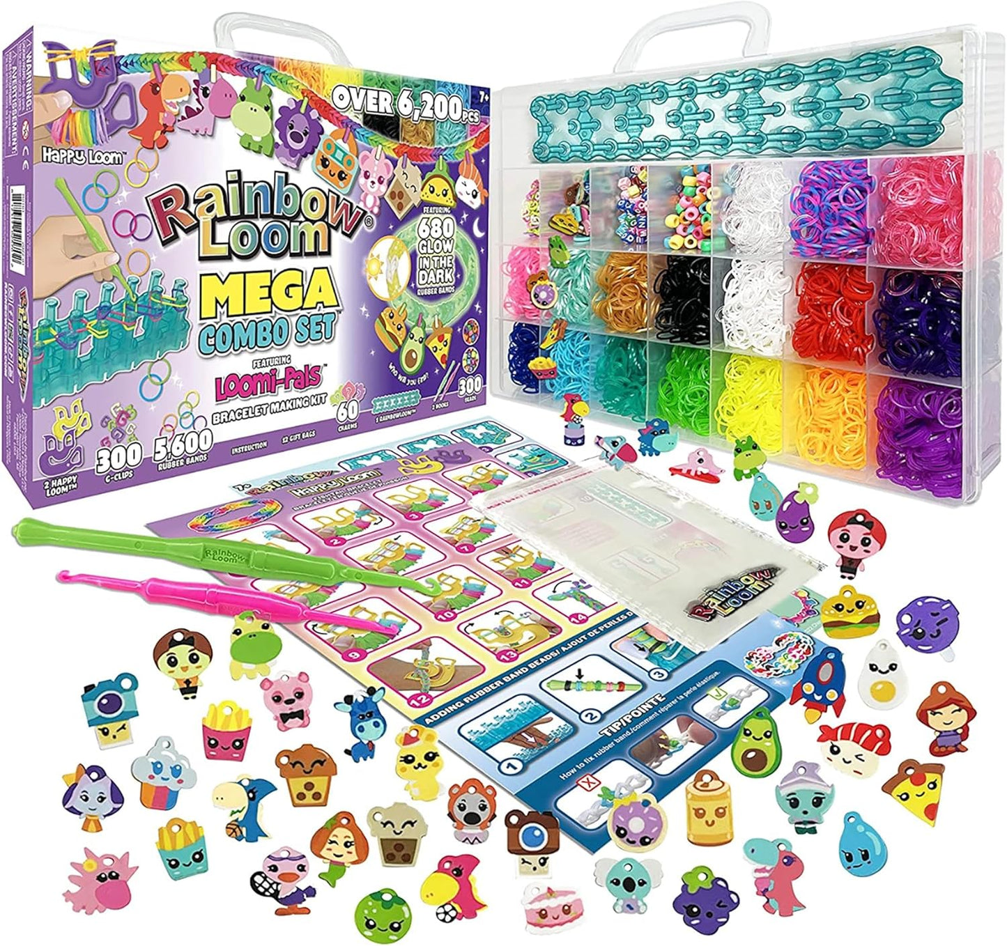 Rainbow Loom® The Original Bracelet Making Kit, Winner of 4 TOTY Awards, Make up to 24 Bracelets