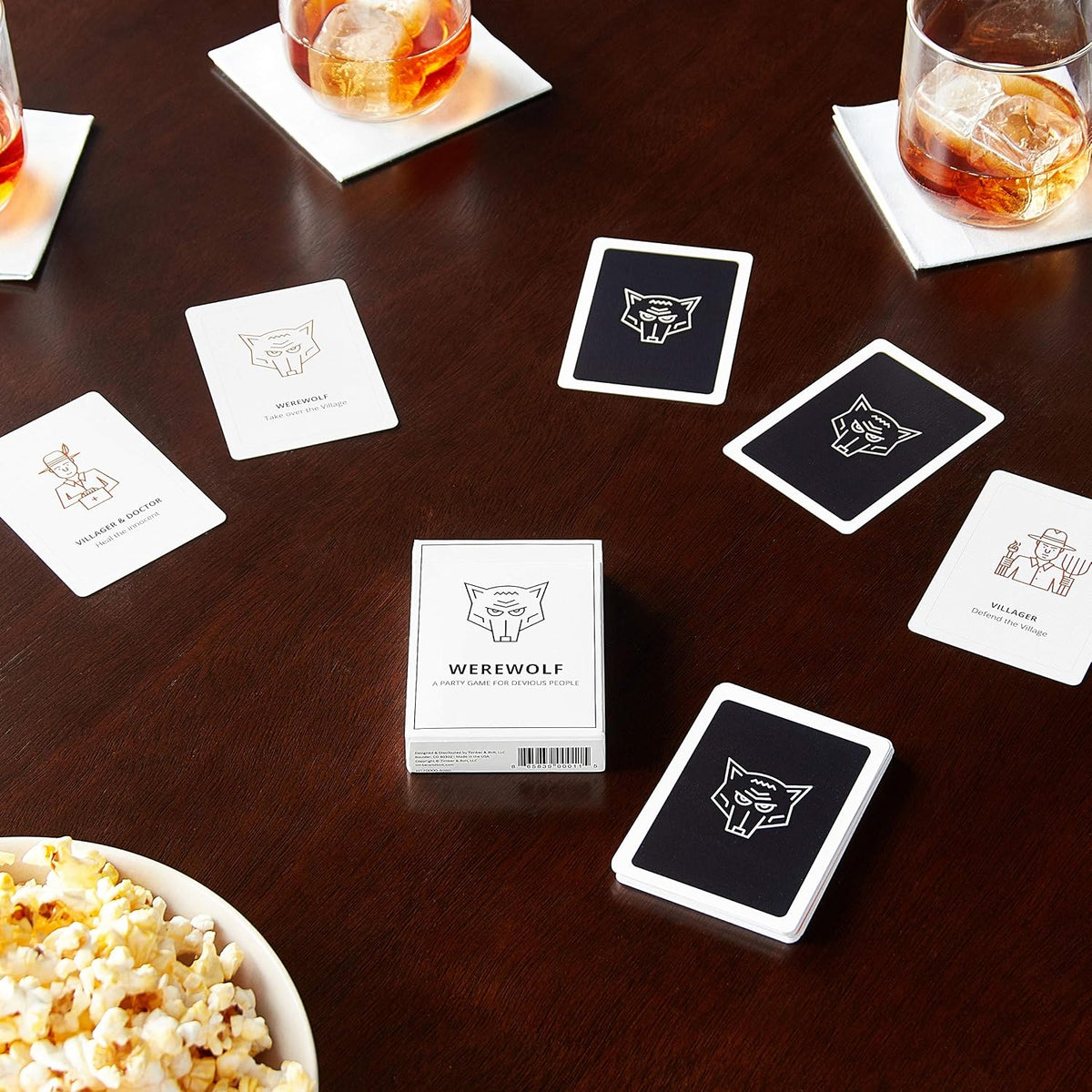 Stellar Factory Werewolf Party Game, Up to 35 Players, Ages 12+