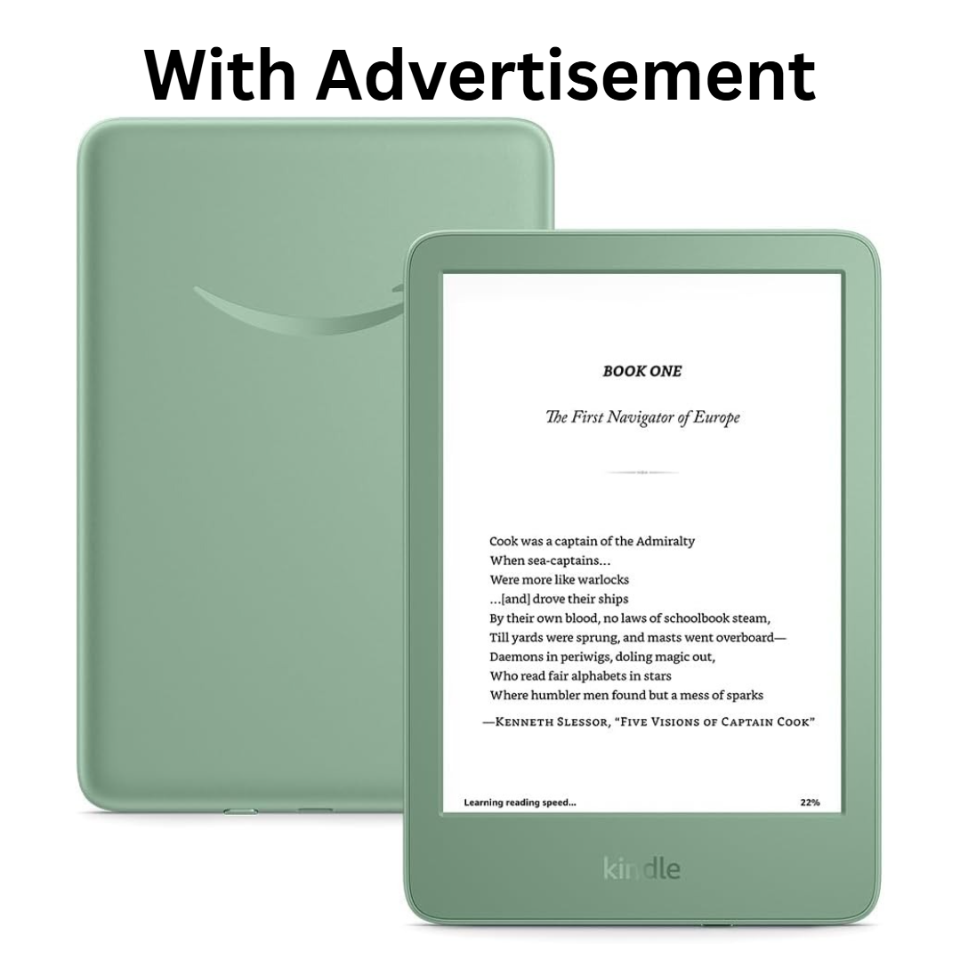 All-new Kindle Kids / Kindle ebooks reader, 16GB The lightest and most compact Kindle