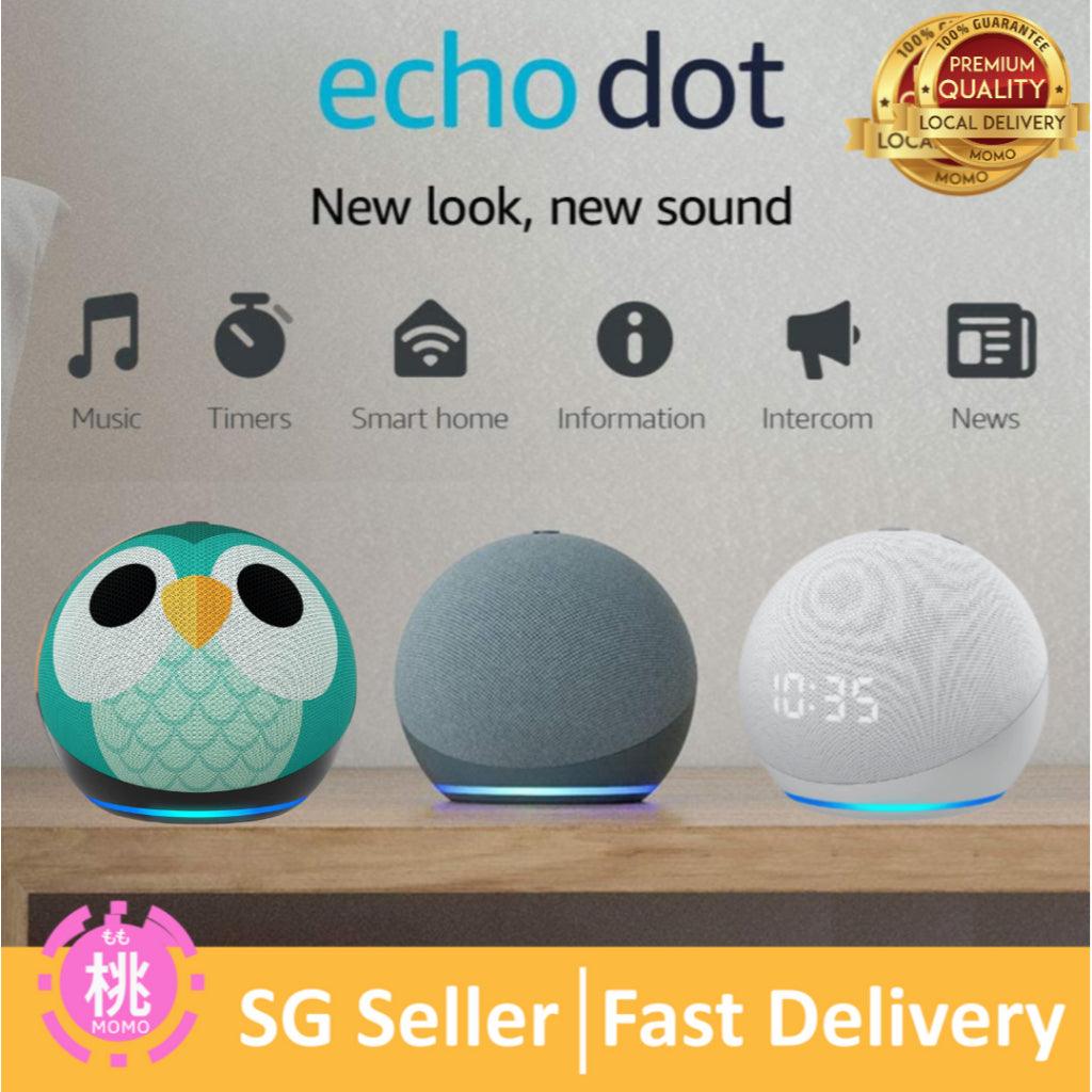 Echo Dot (5th Gen, 2022 release) with clock