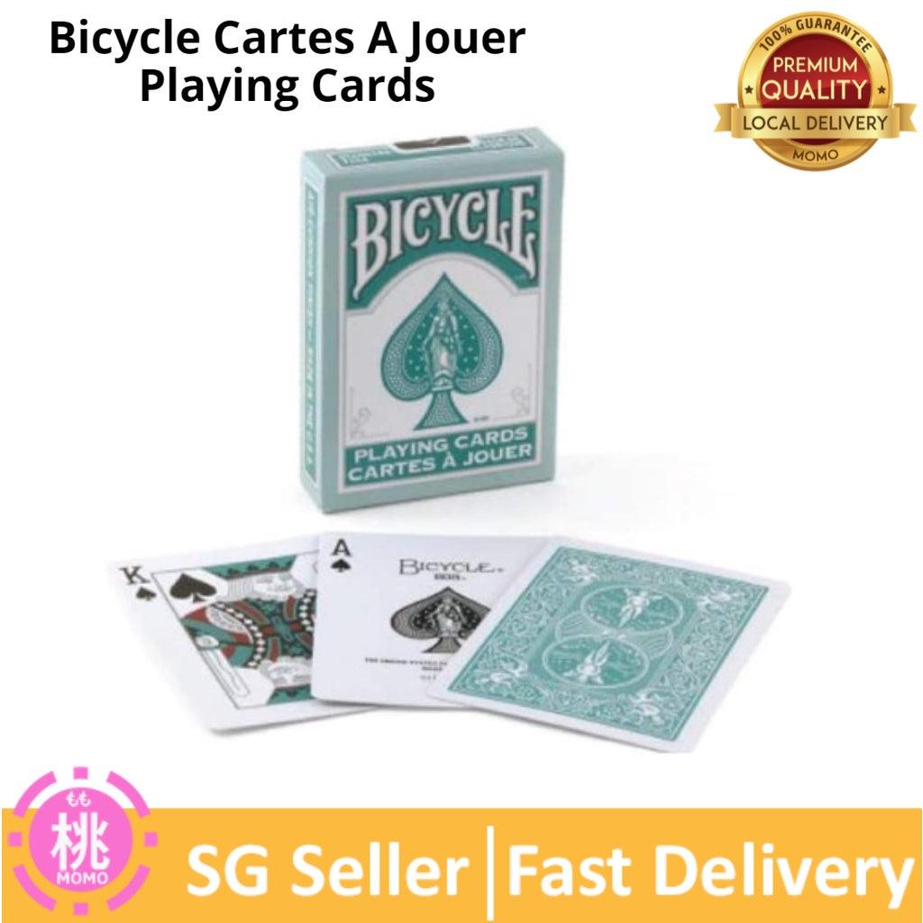Bicycle Cartes A Jouer Playing Cards, Green - Momo Gadgets
