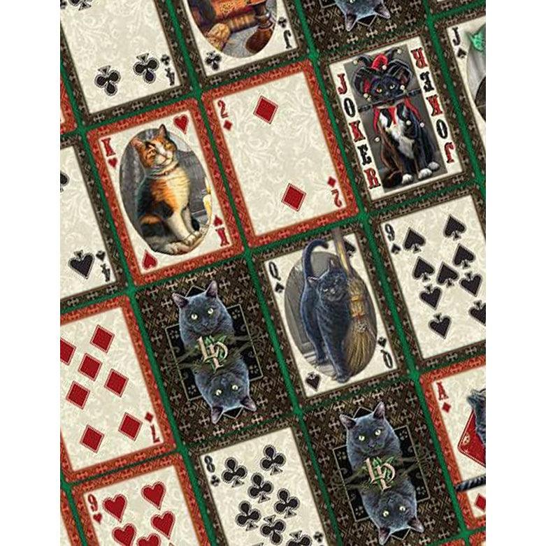 Bicycle Cats Playing Cards Designed by Lisa Parker, Pack of 1 - Momo Gadgets