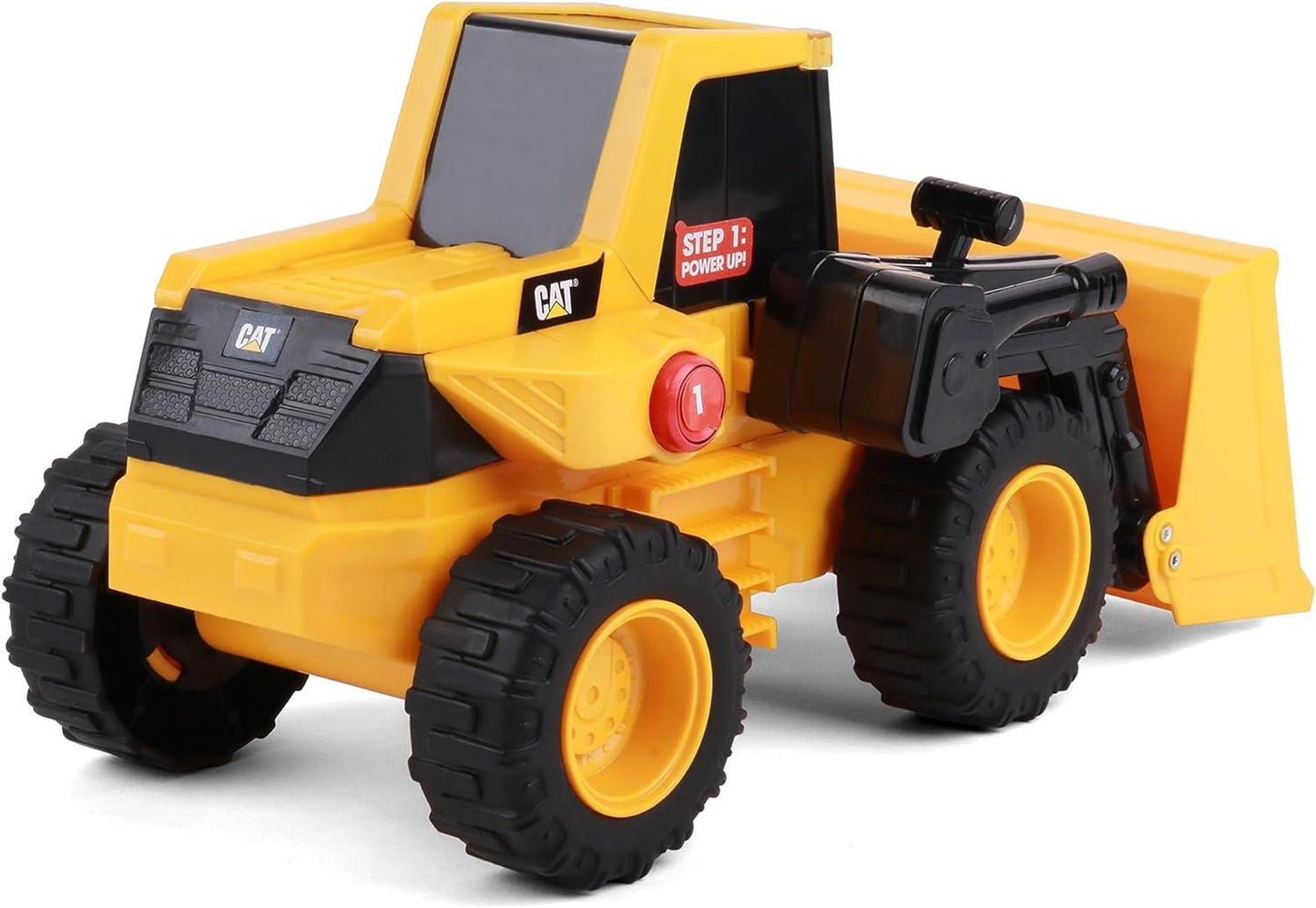 Cat Construction Power Haulers Wheel Loader, Yellow toy - Momo Gadgets