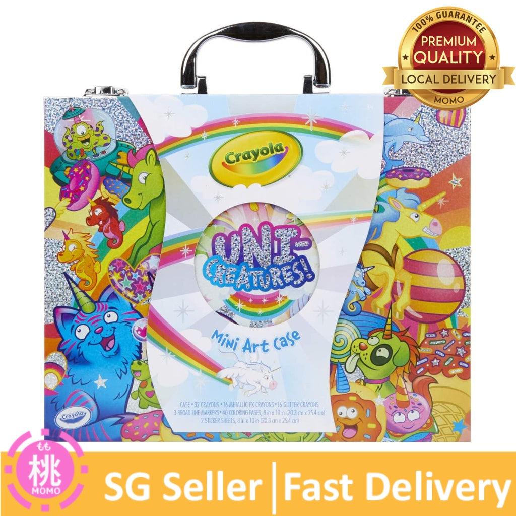 Crayola Inspiration Art Case Coloring Set, Gift for Kids, Kids Art Kit, 100+ piece Art Supplies - Momo Gadgets