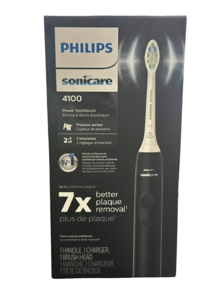 Philips Sonicare 4100 / 5100 / 5611 Power Toothbrush, Rechargeable Electric Toothbrush with Pressure Sensor