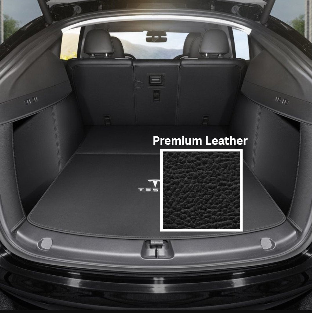 Floor Mats for Tesla Model Y Juniper 2025-2026 All Weather 9Pcs Cargo Liners & 4Pcs Mud Flaps No-Drill Splash Guards
