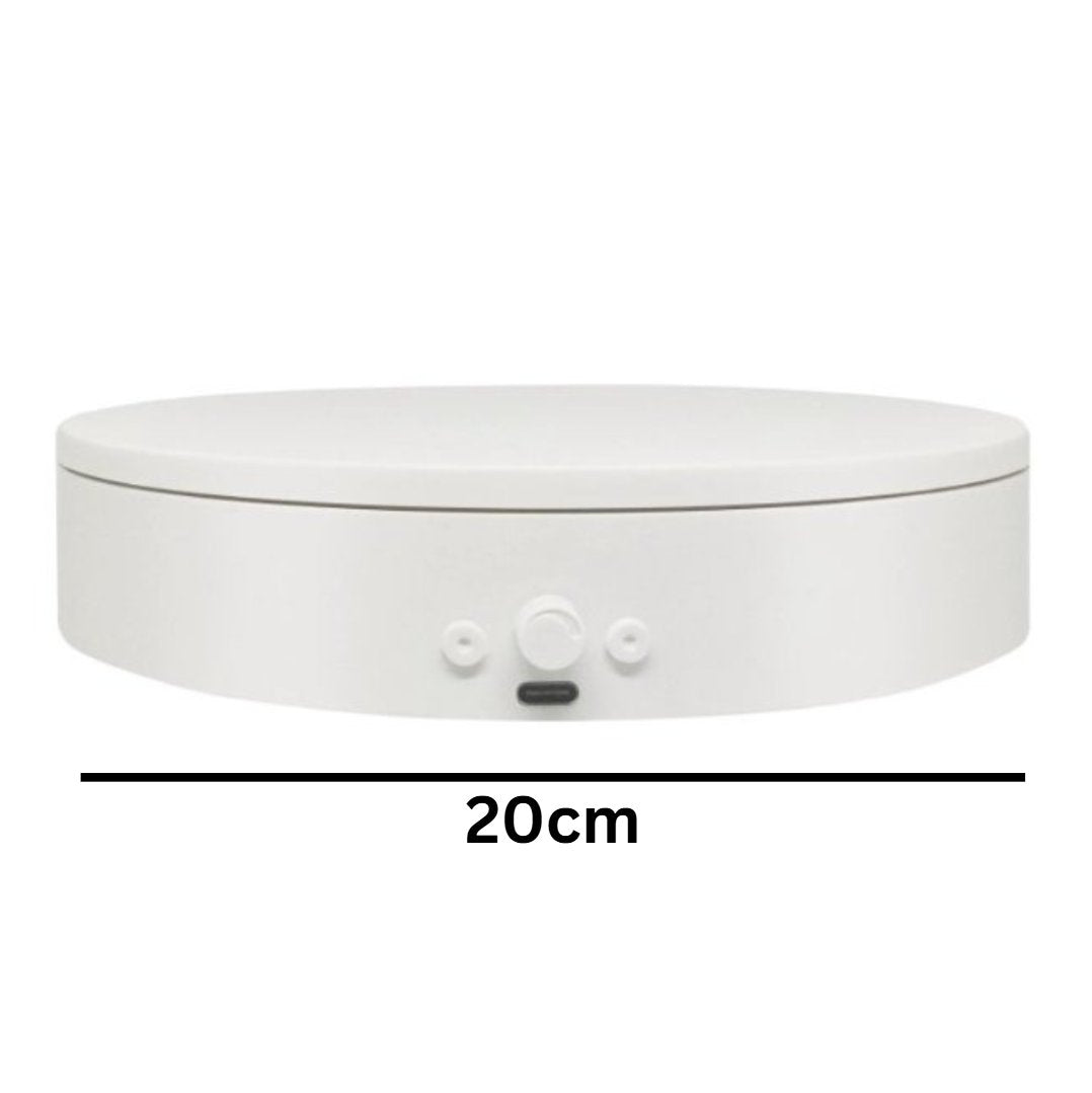 Electric Rotating Display Stand, 15cm, 360 Degree Electronic Turntable Display Stand for Photography Products Shows