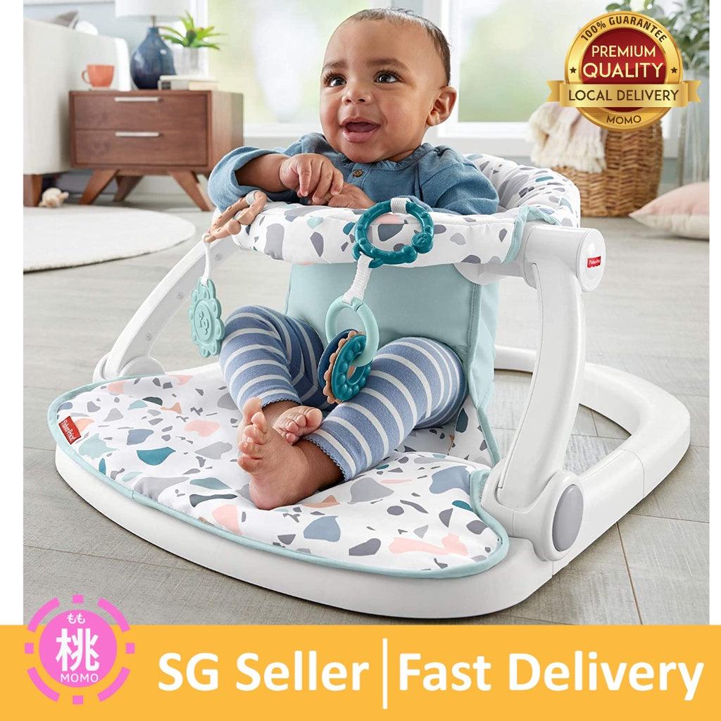 Fisher Price Sit Me Up Floor Seat ( support up to 11.3kg ) - Momo Gadgets