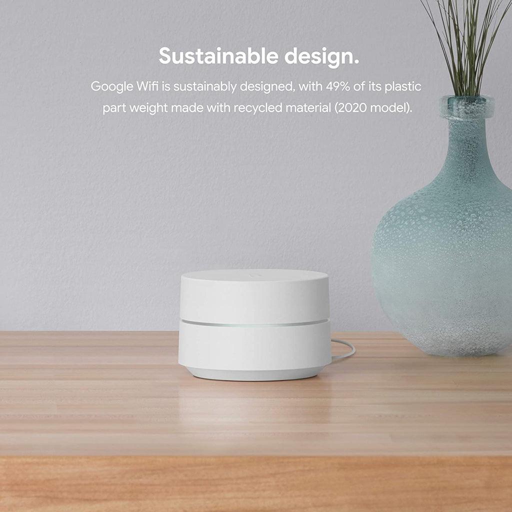 Google Wifi - AC1200 - Mesh WiFi System - deals Wifi Router - 4500 Sq Ft Coverage - 3