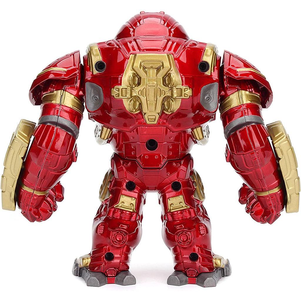 Jada Toys Marvel 6" Hulkbuster & 2" Iron Man Die-Cast Collectible Toy Figure, Red, - Momo Gadgets