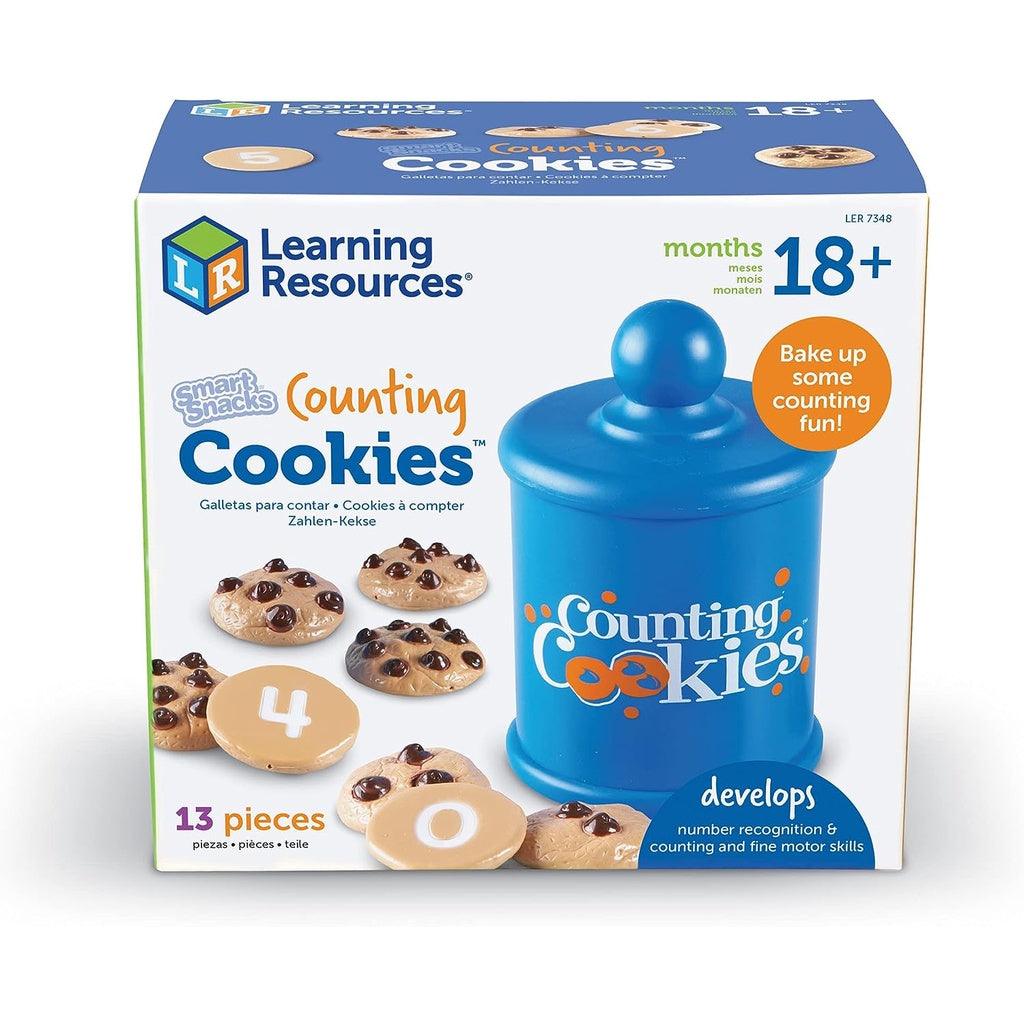 Learning Resources Smart Counting Cookies - 13 Pieces, Ages 18+ Months Toddler Counting & Sorting Skills - Momo Gadgets