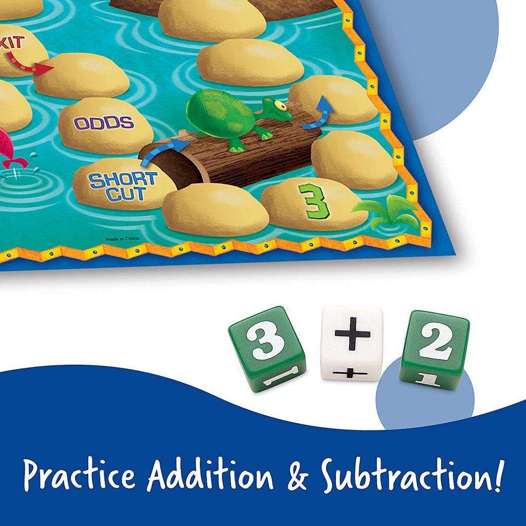 Learning Resources Sum Swamp Game Addition & Subtraction Game - 8 Pieces, Ages 5+ - Momo Gadgets