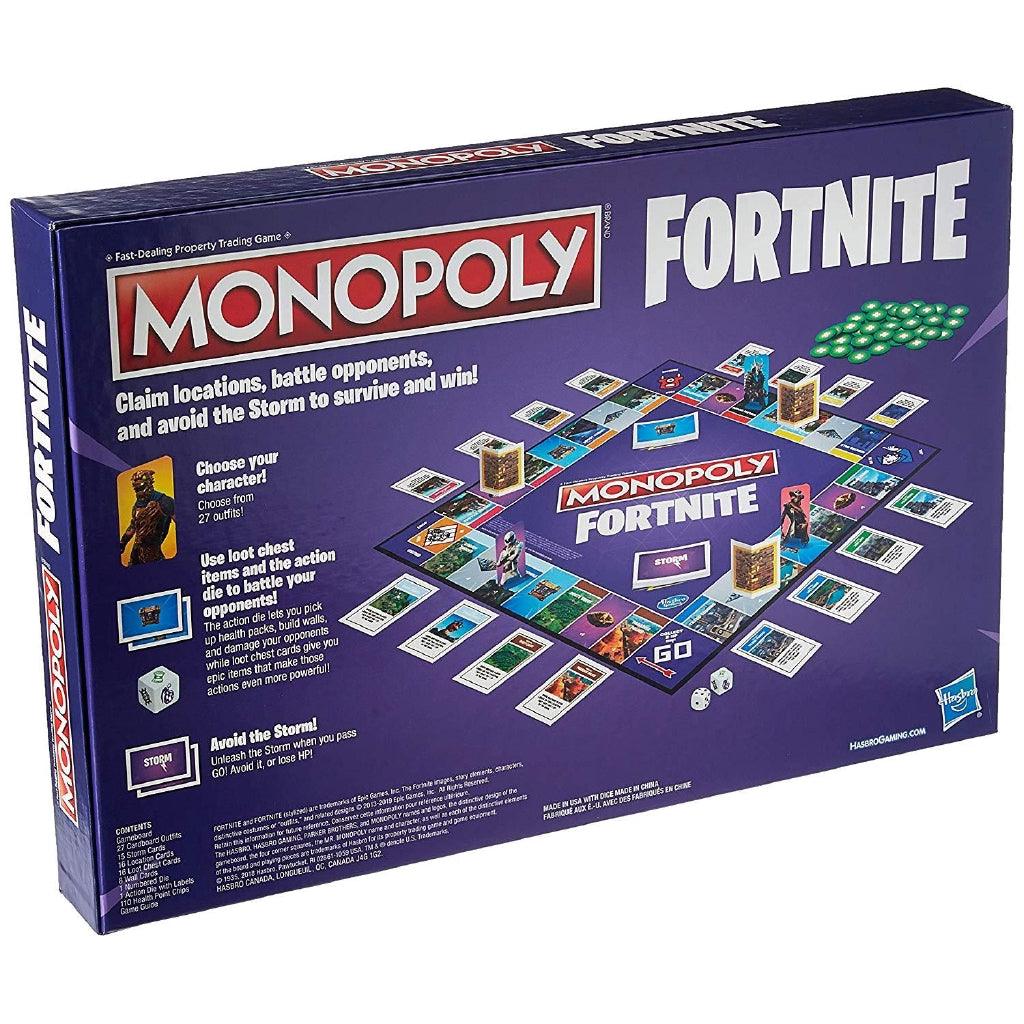 Monopoly: Fortnite Edition Board Game Inspired by Fortnite Video Game - Momo Gadgets