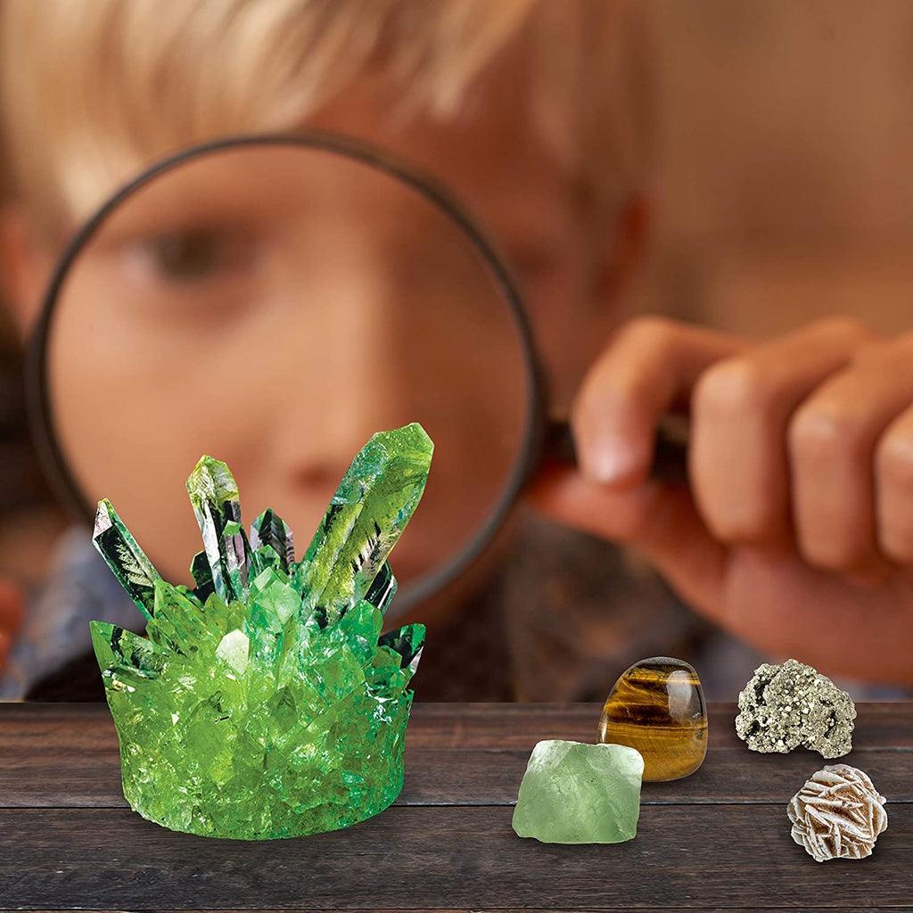 NATIONAL GEOGRAPHIC Earth Science Kit - 2 Dig Kits & 10 Genuine Specimens - Momo Gadgets