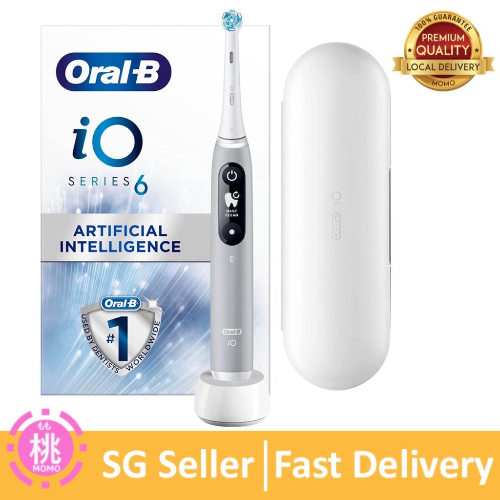 Oral B iO6 Electric Toothbrush with Revolutionary iO Technology, UK 2 Pin Plug - Momo Gadgets