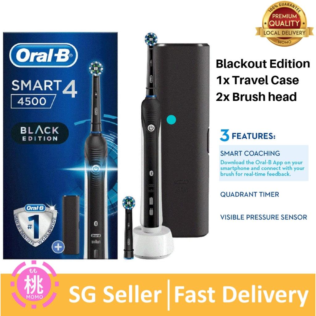 OralB Oral B Smart 4 4000N CrossAction Electric Toothbrush Rechargeable Powered - Momo Gadgets