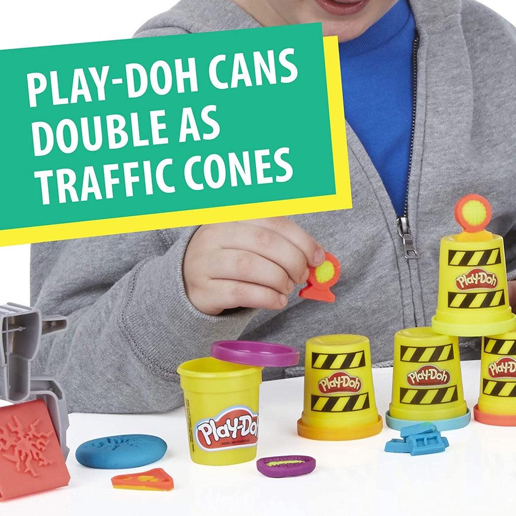 Play Doh Playdoh Buzzsaw Cement Mixer Toy with 4 Non-Toxic Colors, 3-Ounce Cans - Momo Gadgets