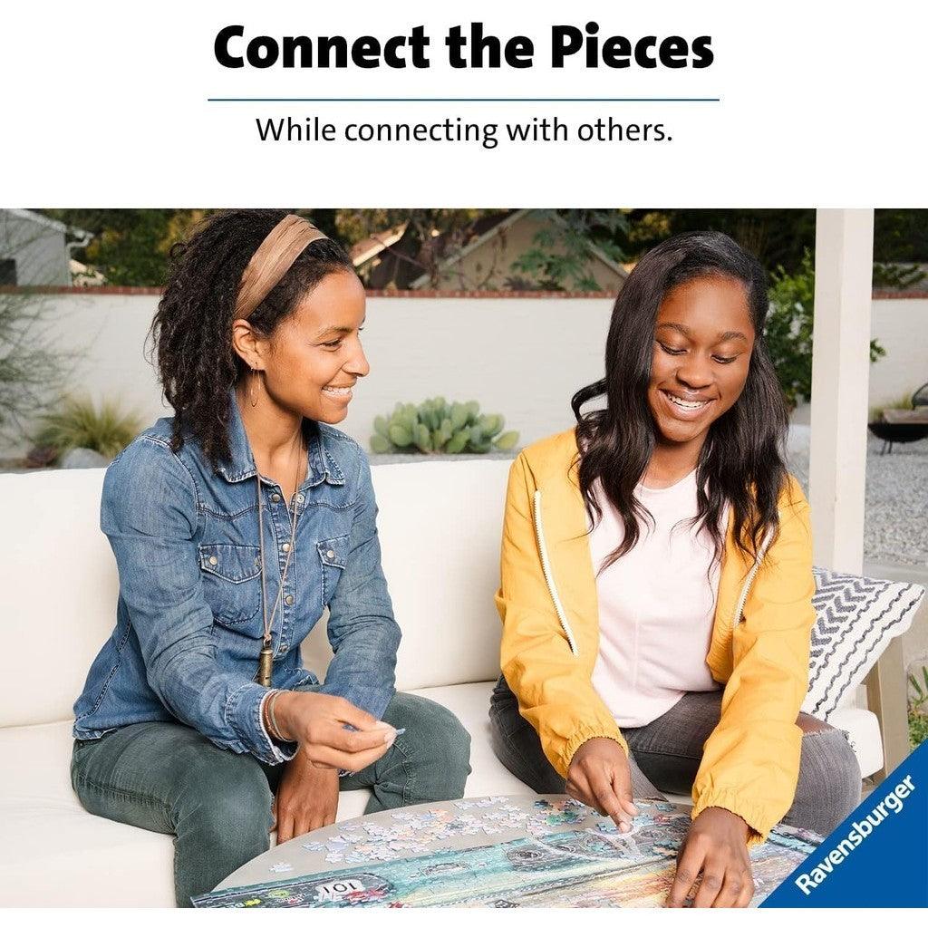 Ravensburger Construction Crowd Jigsaw Puzzle|60 Unique Pieces | Engaging Toy for Kids|Perfect Fit & Anti-Glare Surface