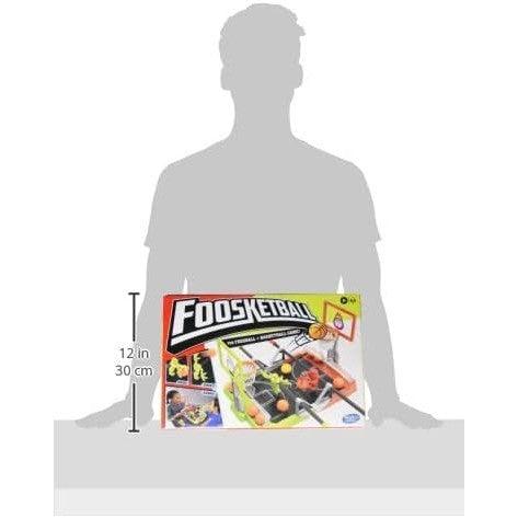 Hasbro Gaming Foosketball Basketball With Foosball Plastic Sport Table Game