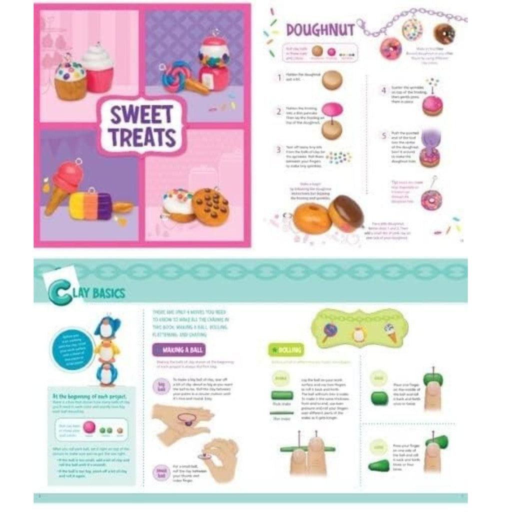 Make Clay Charms (Klutz Craft Kit) 8" Length x 1.19" Width x 9" Height