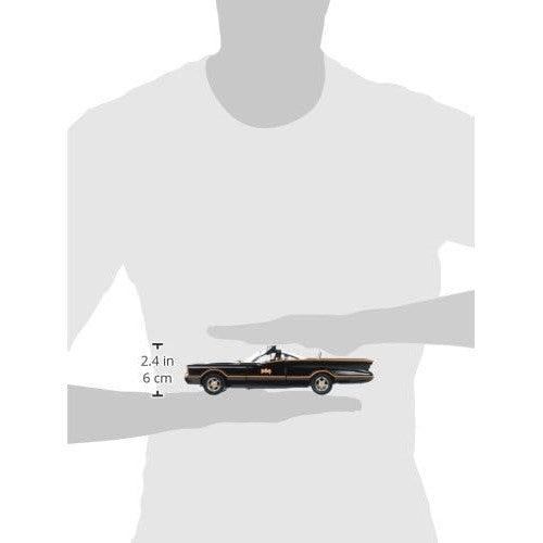 1966 Classic TV Series Batmobile 1:24 Die-Cast Car with 2.75" Batman and Robin Figures