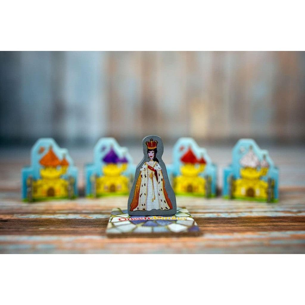 Blue Orange Games Queendomino Board Game-Family or Adult Strategy Board Game for 2 to 4 players.Recommended for ages 8Up