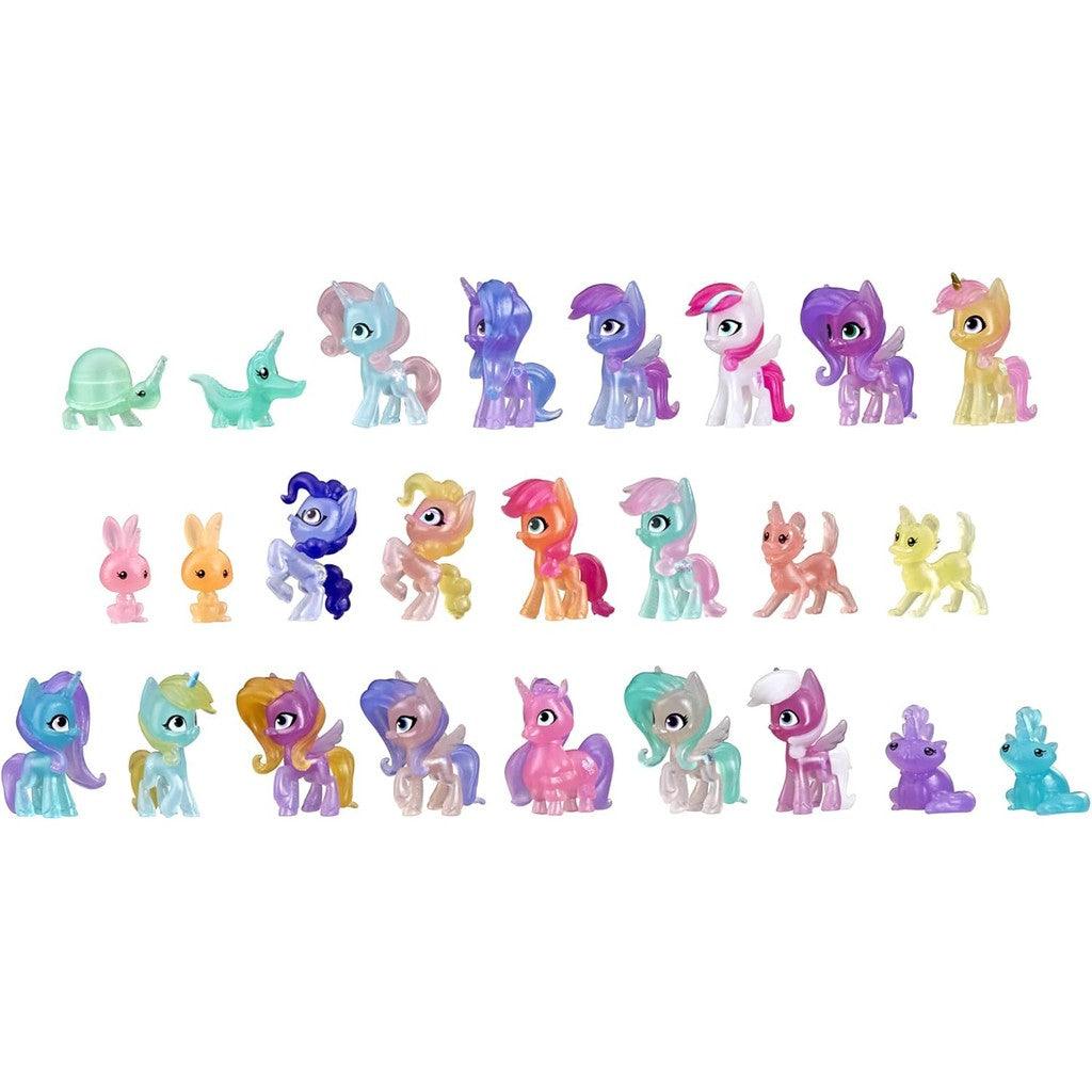 My Little Pony:A New Generation Movie Snow Party Countdown Advent Calendar-25 Surprise Pieces, Including 16 Pony Figures
