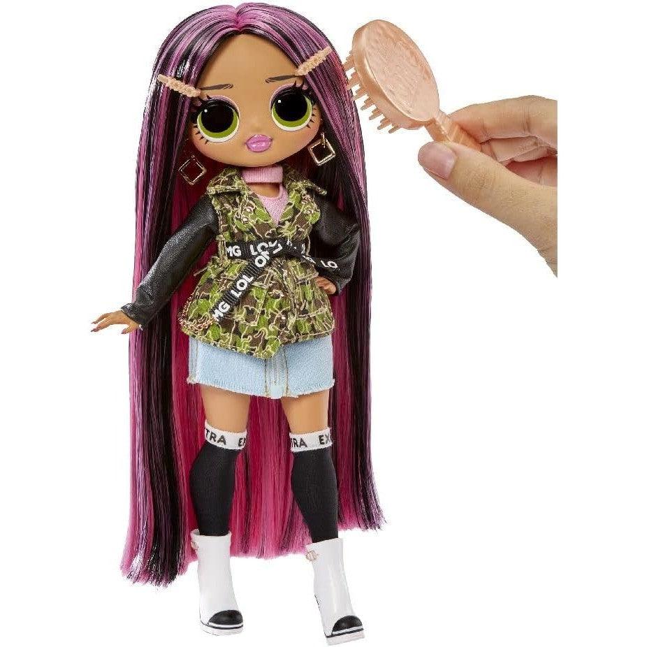 L.O.L. Surprise!OMG World Travel Fashion Doll with 15 Surprises Including Outfit,Travel Accessories and Reusable Playset