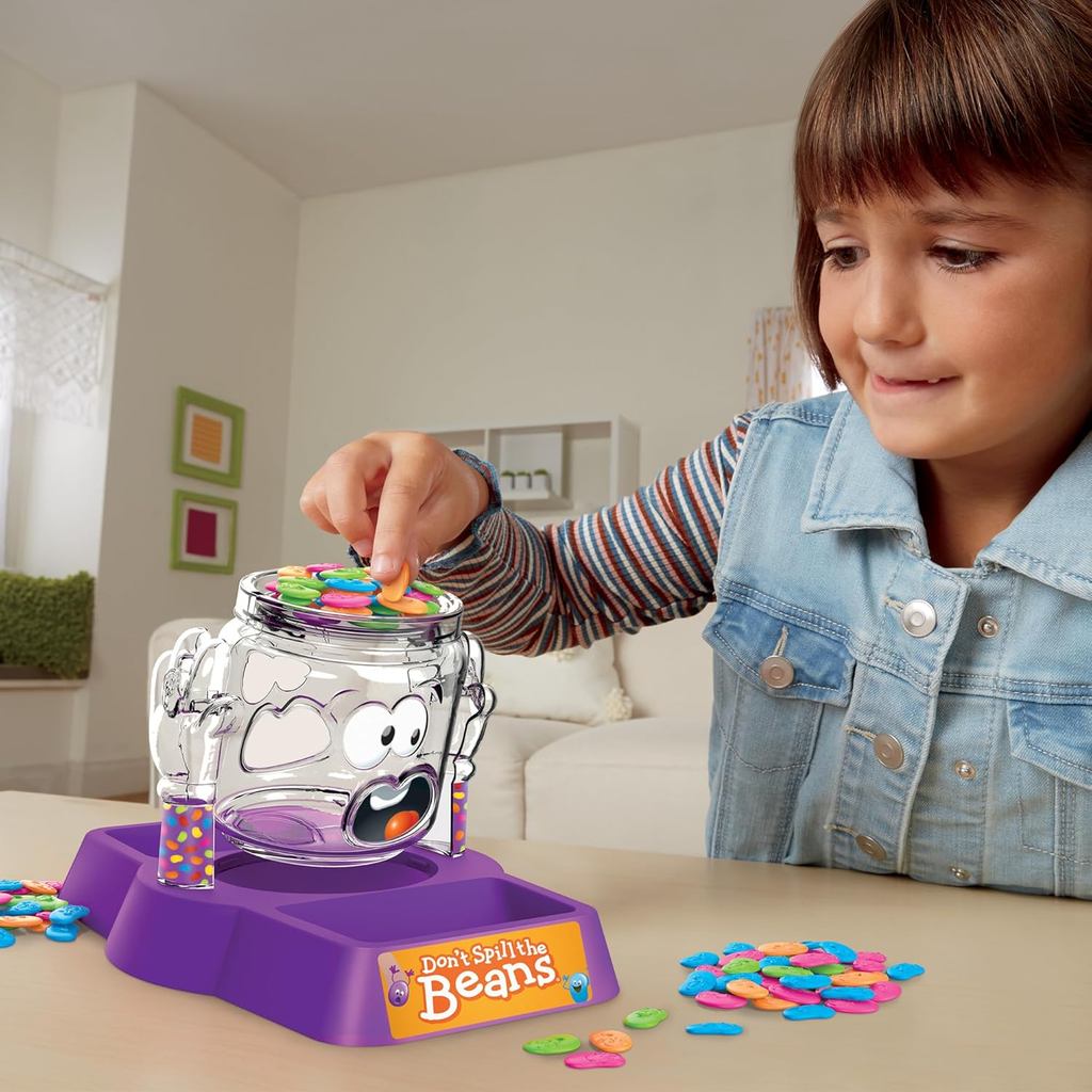Hasbro Gaming Don't Spill The Beans Game for Kids, Easy and Fun Balancing Game for Children Ages 3 and Up