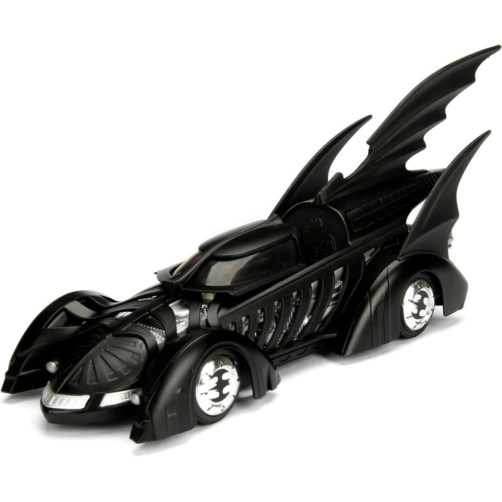 Jada DC Comics Batman Forever Batmobile & Batman Figure 1:24 Die - Cast Vehicle with Figure