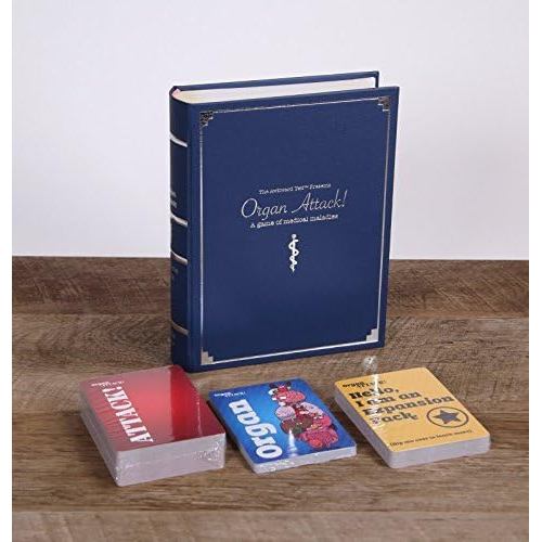 Organ Attack Family Strategy Card Game - Fast Delivery, Unisex, 8 Years & Above
