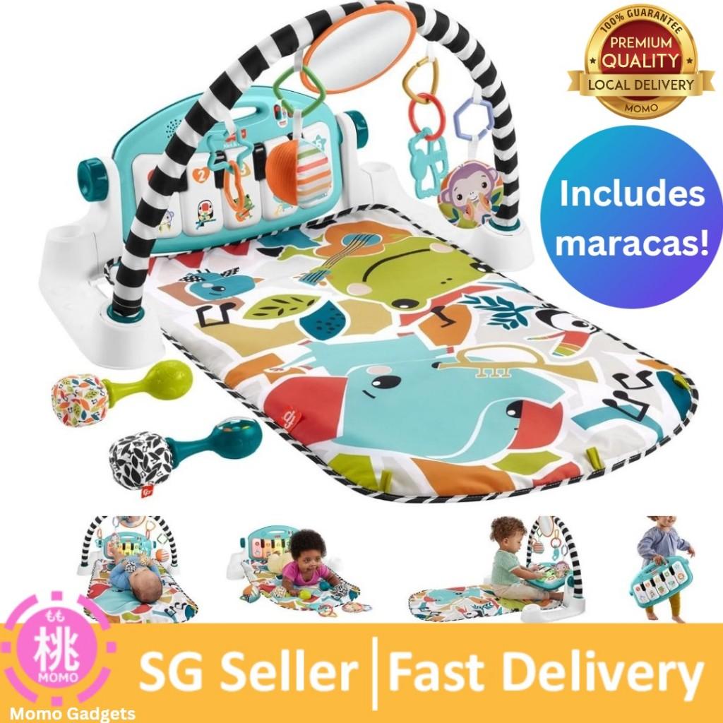 Fisher Price Deluxe Kick & Play Piano Activity Gym & Maracas
